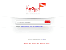 Tablet Screenshot of koogel.fr